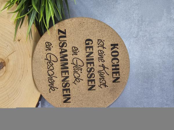 Korkuntersetzer  - Kochen
